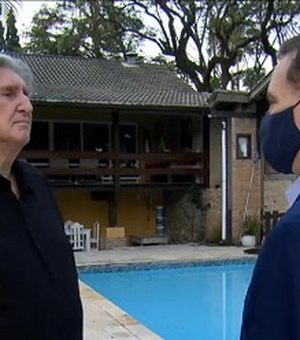 Roberto Cabrini é alvo de críticas por irritar Sérgio Reis em entrevista