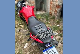 Guarnições de Rocam recuperam motocicleta com queixa de roubo, em Arapiraca