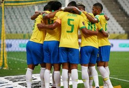 Alagoano Roberto Firmino marca duas vezes, Brasil goleia Bolívia e lidera Eliminatórias