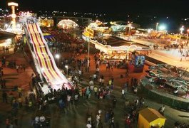 Parque de diversões começa a ser montado e será opção de lazer em Arapiraca