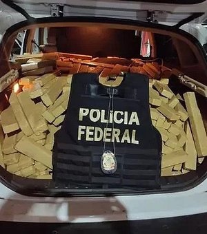 Traficante tenta fugir em BMW com 800 kg de drogas e é preso ao parar para fumar maconha