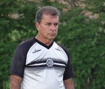 Ricardo Silva comandou um treino tático nesta quinta(4) em Arapiraca