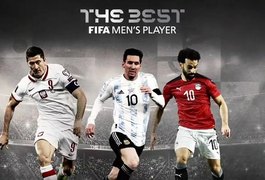 Sem Neymar, Fifa anuncia três finalistas do The Best: Messi, Lewandowski e Salah