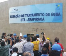 Novo sistema adutor do Agreste é inaugurado em Arapiraca
