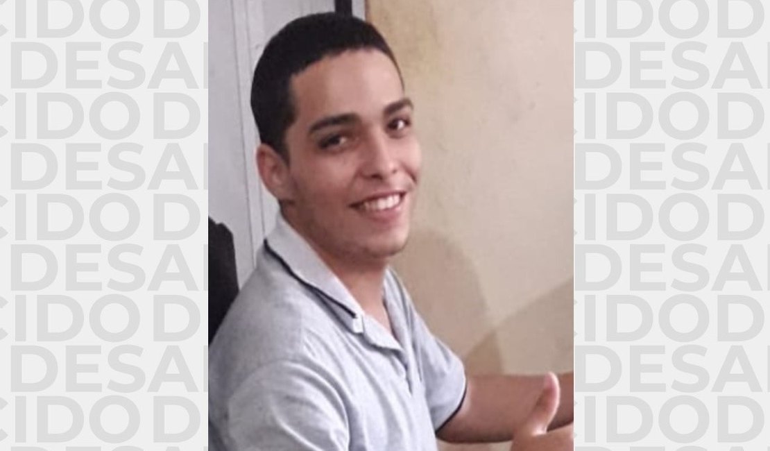 Jovem desaparece três dias após ser internado em comunidade terapêutica em Arapiraca