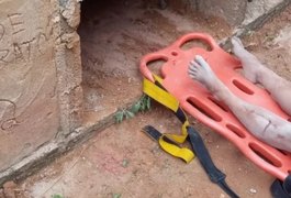 Na UTI e em estado grave mulher enterrada viva presta depoimento à polícia