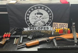 PM prende dois suspeitos com arsenal, em Palmeira dos Índios