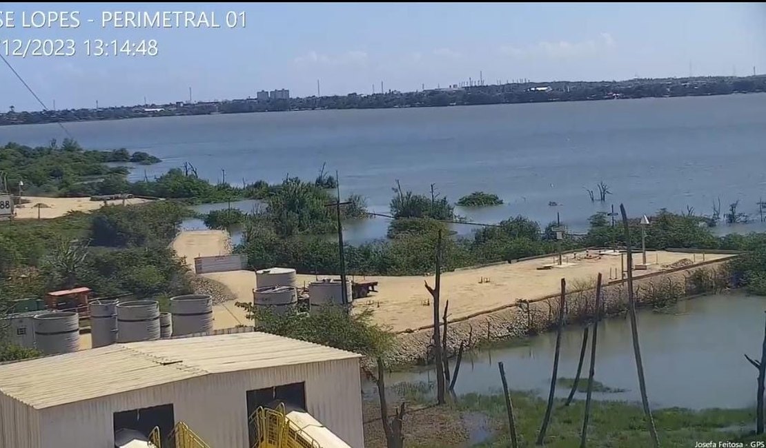 VÍDEO: Defesa Civil de Maceió informa que mina 18 sofreu rompimento em trecho da Lagoa Mundaú