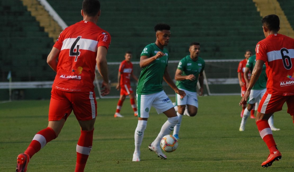 CRB faz apenas 01 gol e sofre mais uma derrota fora de casa na série B do Brasileirão