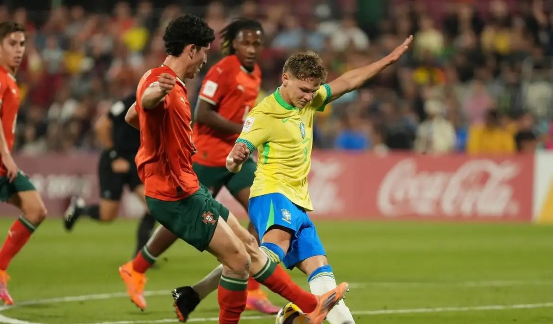 Brasil perde para Portugal e fica fora do Mundial Sub-17