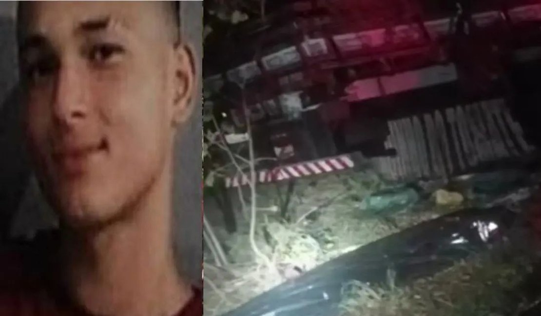 Caminhoneiro evita batida em carro e adolescente de 17 anos morre em capotamento no Sertão de Alagoas