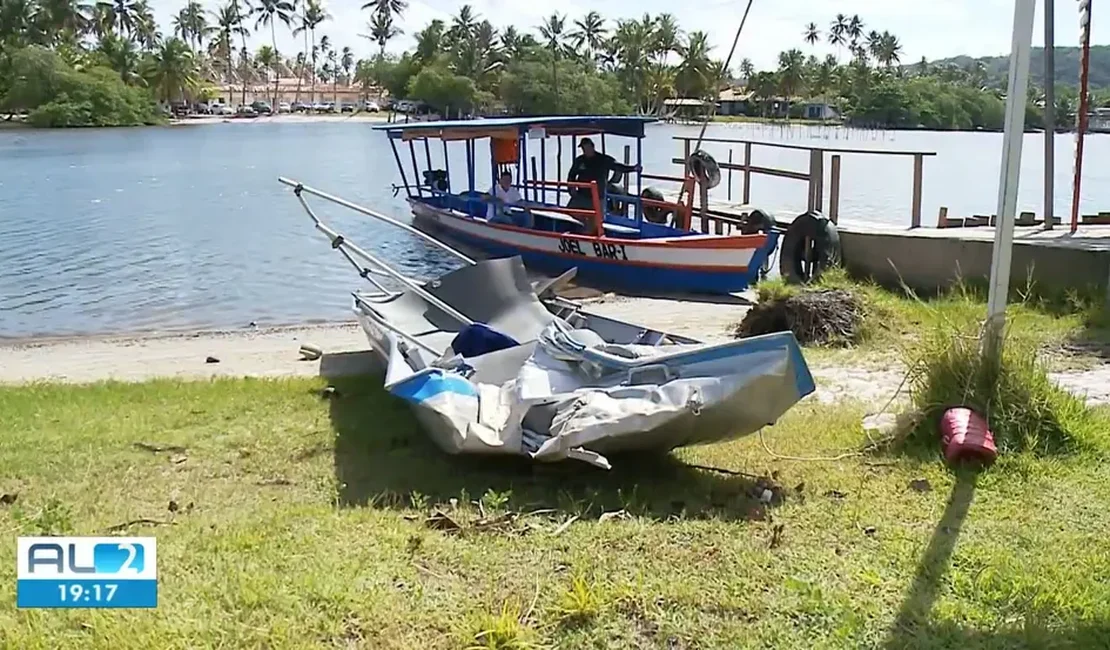 Marinha realiza reconstituição do acidente entre Jet ski e embarcação, em Alagoas