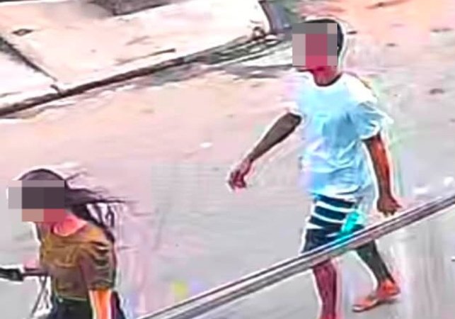 Câmeras de segurança registram assalto no bairro Tabuleiro do Martins