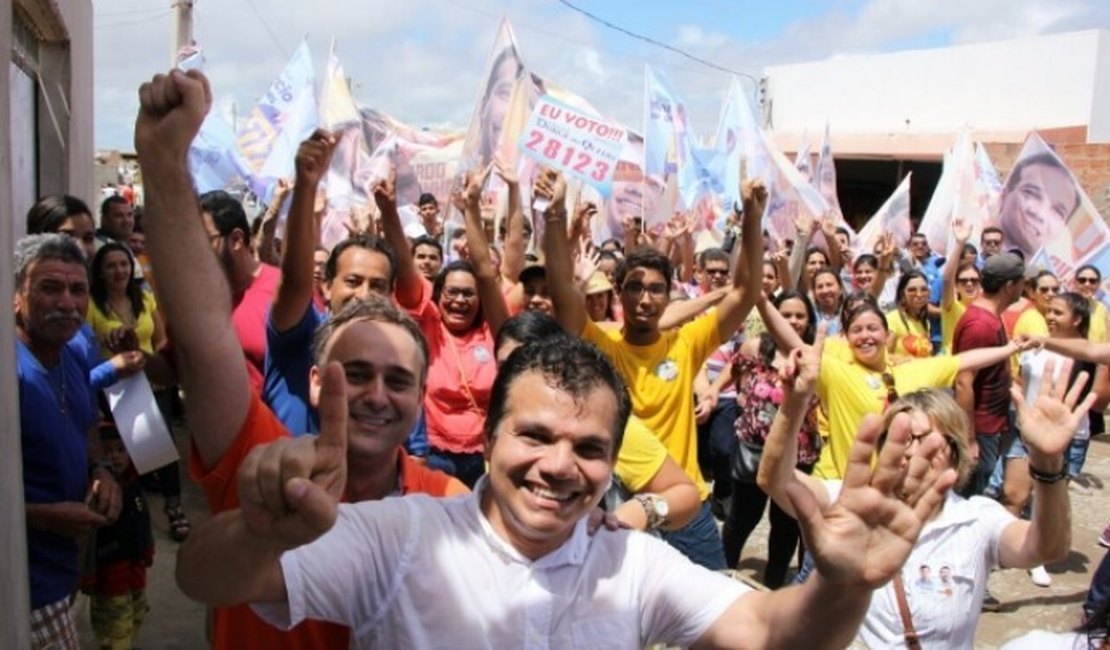 Ricardo Nezinho faz sua primeira grande caminhada em Arapiraca