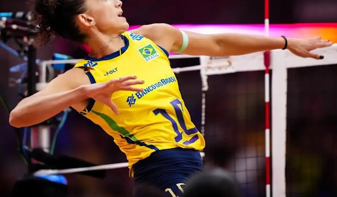 Gabi Guimarães é segunda melhor jogadora de vôlei do mundo em 2025