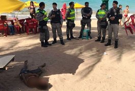 Ambulante atingido por tiro em atentado na praia morre no HGE