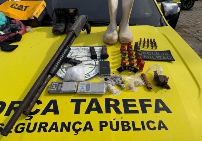Polícia Militar apreende 21 armas de fogo em uma semana