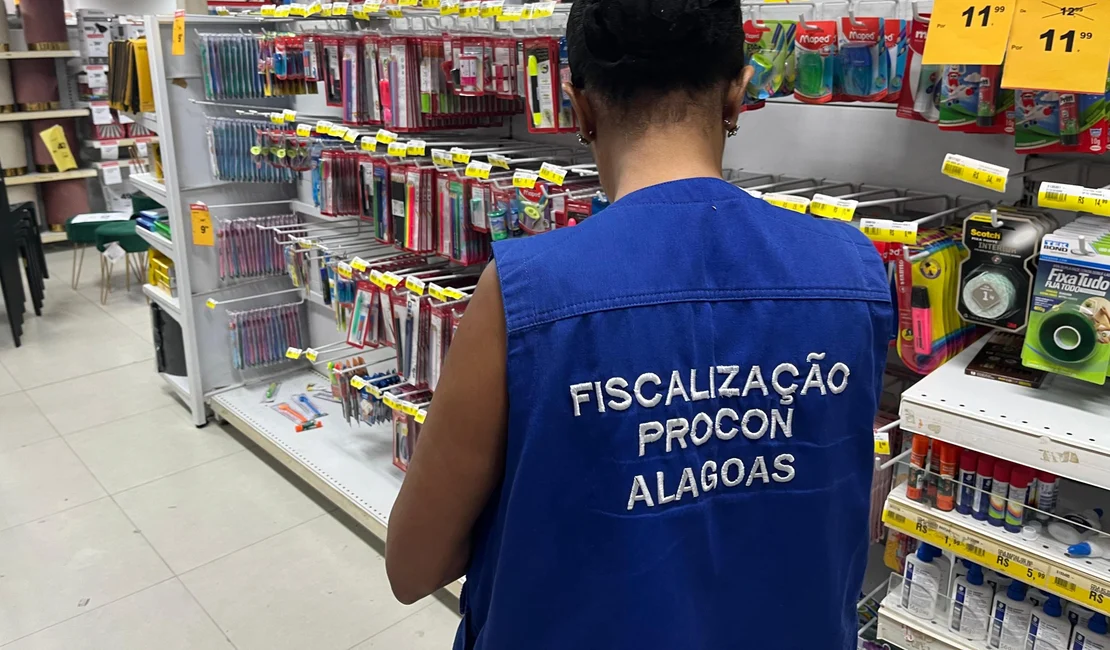 Volta às aulas: Procon Alagoas divulga resultado de pesquisa de preços em papelarias