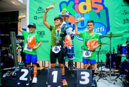1ª Kids Run Frutigutti movimenta o Partage Arapiraca Shopping e entra para a história como a primeira corrida infantil de Alagoas