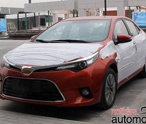 Novo Corolla com visual mais sofisticado é flagrado na China
