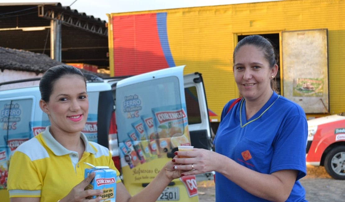 Coringa se prepara para chegada do Munguzá e Néctar de frutas nas prateleiras