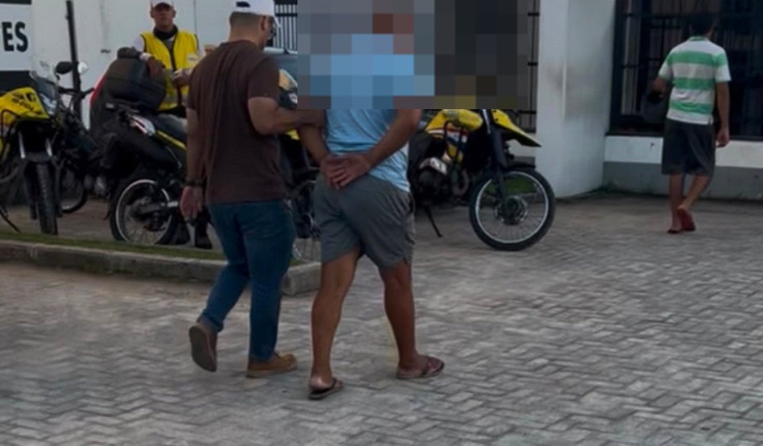 Polícia Civil prende homem por receptação de fios furtados do Complexo de Delegacias de Mangabeiras