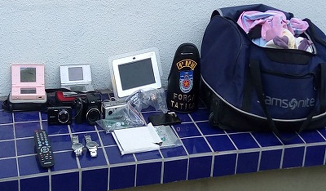 Polícia prende suspeito de furtos no bairro do Canaã