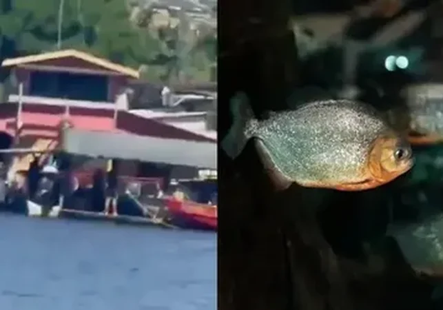 Homem é devorado por piranhas após se afogar em rio no Dia das Mães