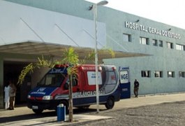 Bebê baleada na cabeça em Cajueiro segue internada no HGE