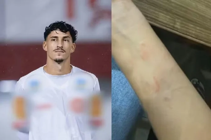 Jogador de futebol é suspeito de agredir jovem e ameaçar ex durante festa