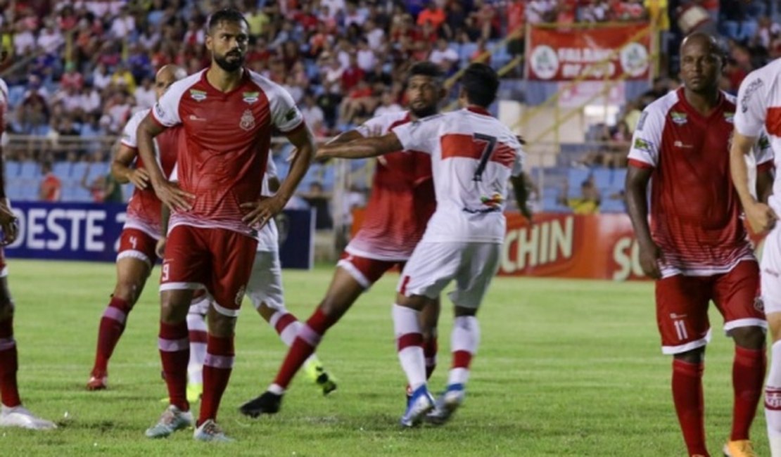 CRB perde de virada para Imperatriz-MA pela Copa do NE