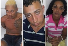 Polícia Militar prende três suspeitos de tráfico de drogas