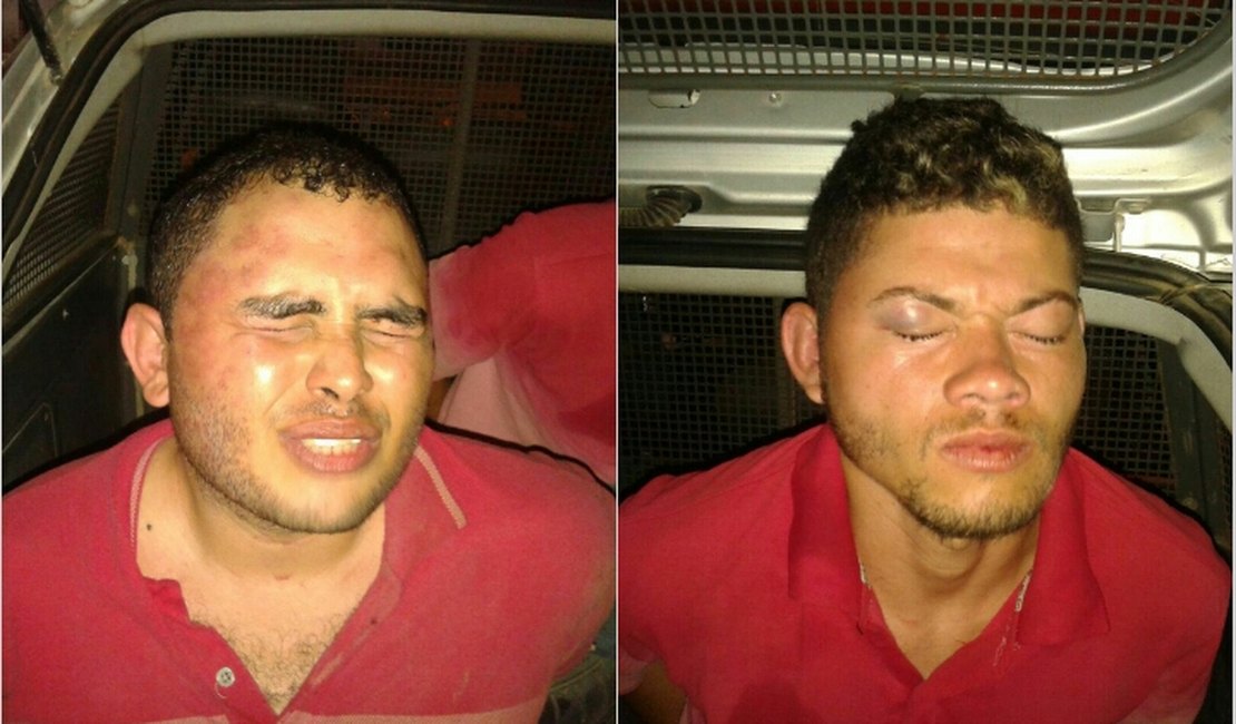 PM prende dois com drogas na parte alta de Maceió