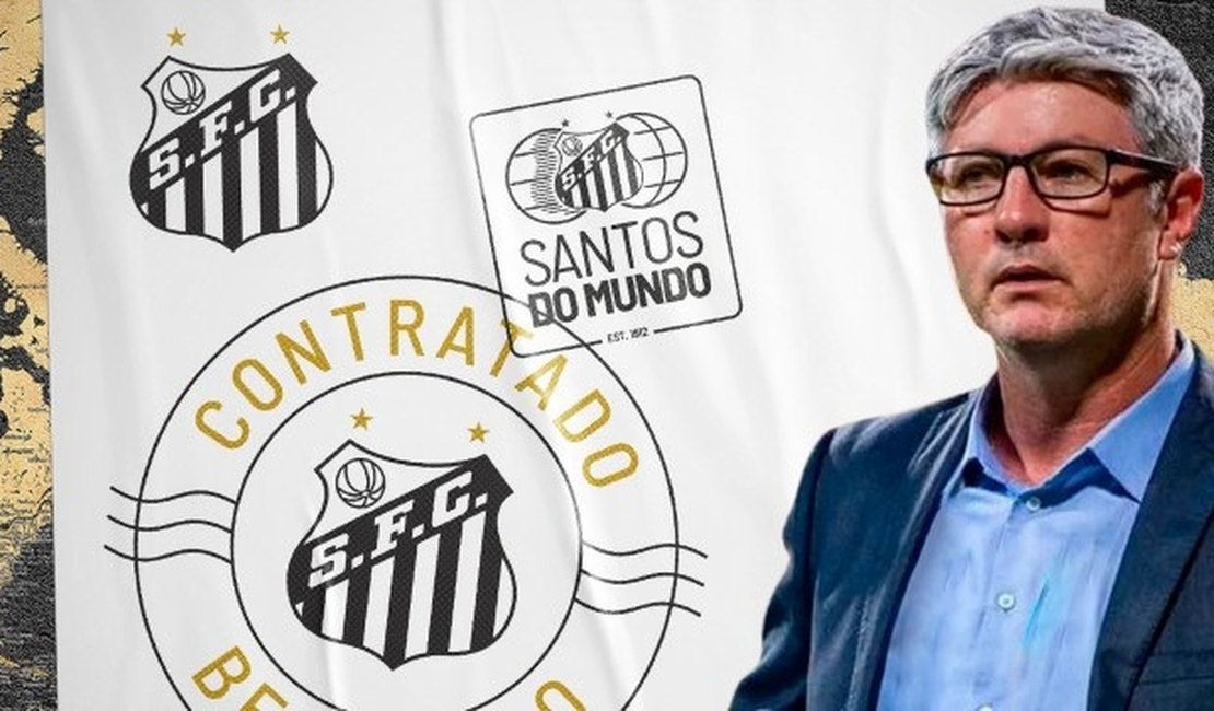 Odair Hellmann é anunciado como novo técnico do Santos