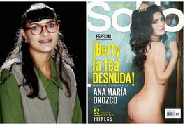 Revista tira a roupa de protagonista de 'Betty, a feia' na Colômbia