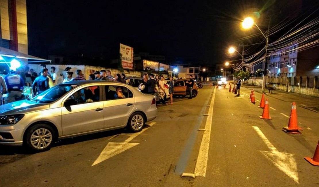 Ações da Lei Seca flagram 25 condutores alcoolizados em Maceió