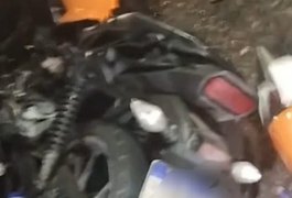 Motociclista tem perna arrancada em forte colisão na BR-316, em Pilar