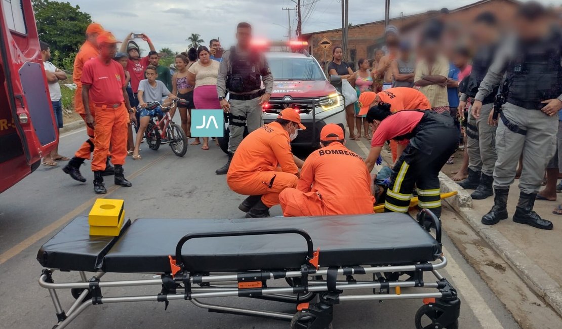 Vídeo. Suspeito de estuprar criança em Limoeiro é espancado em Arapiraca