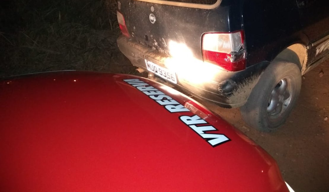 Veículo roubado em Girau do Ponciano é encontrado em Arapiraca