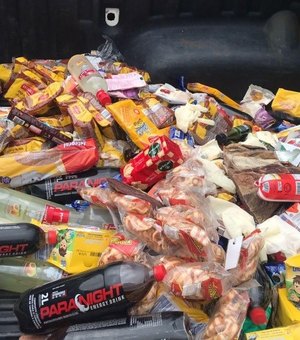 Mais de 500 quilos de alimentos estragados são apreendidos em supermercados e feiras de Maceió