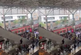 Acidente em escada rolante deixa 13 pessoas feridas na estação Brás