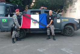 Militares prestam homenagem ao sargento Balbino vítima de acidente