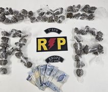 Polícia Militar apreende drogas e material roubado em ações no interior do estado
