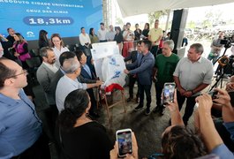 Governo de Alagoas e Algás inauguram 18 km de gasodutos entre a Cidade Universitária e Cruz das Almas, em Maceió