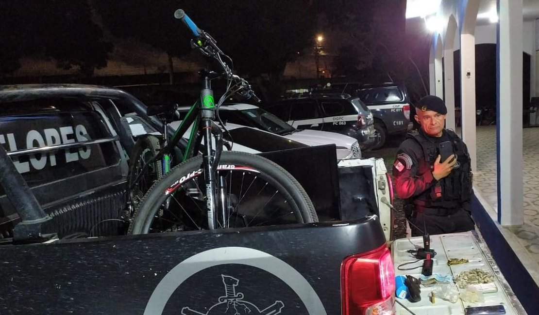 Ladrão que furtou residência no bairro Brasília trocou material por drogas; 3° BPM recupera parte dos pertences no Manoel Teles