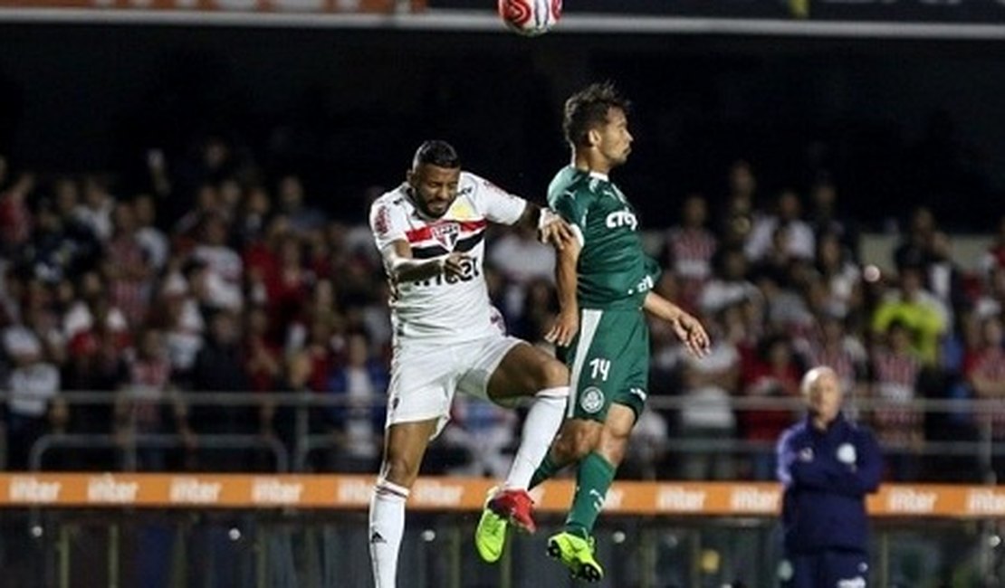 Termina em empate partida entre São Paulo e Palmeiras pela 1ª semifinal do Paulista