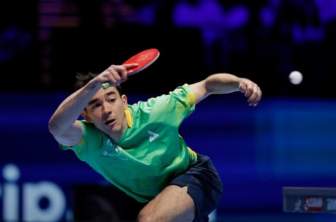 Calderano perde para número 1 do mundo e é terceiro no Mundial de tênis de mesa