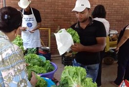 Produtos orgânicos voltam a ser comercializados na Semarh nesta terça-feira