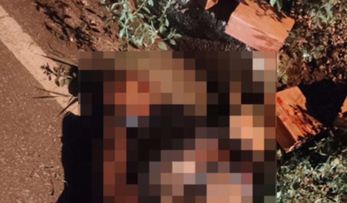 Motociclista de 25 anos morre em acidente no Sertão de Alagoas