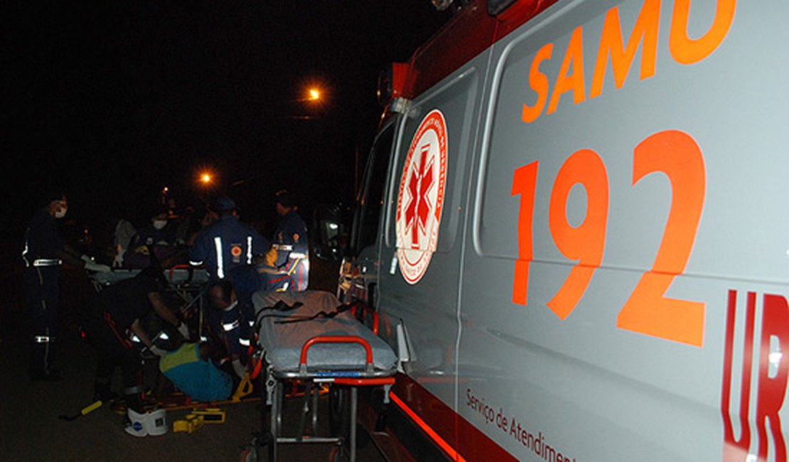 Homem é baleado durante tentativa de assalto em Arapiraca na noite desta quarta-feira